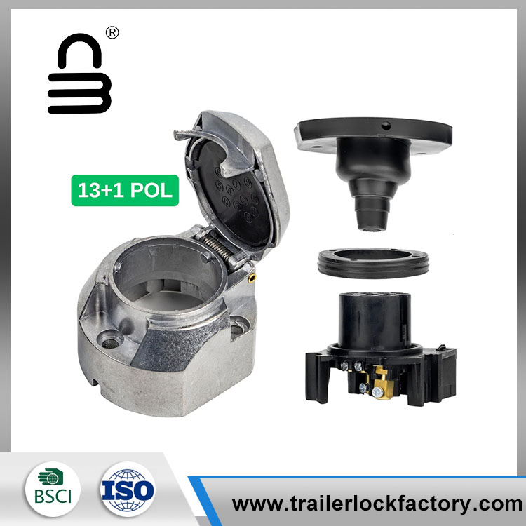 Ổ cắm rơ moóc 13 chân
