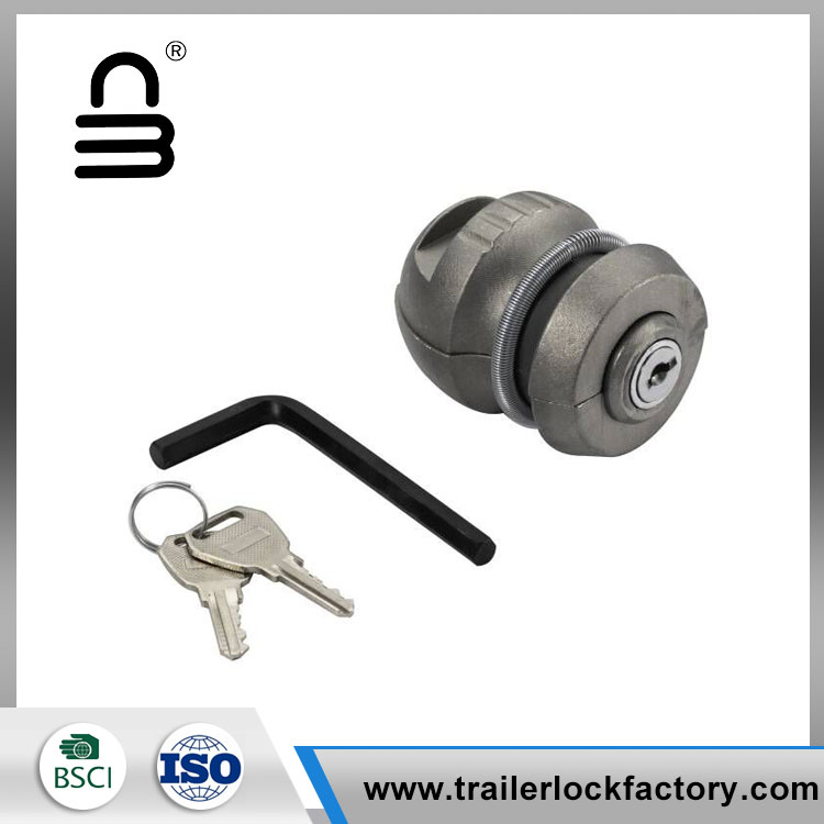 Xe kéo màu xám Hitch Ball Lock